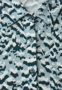Shirt im Blusenlook