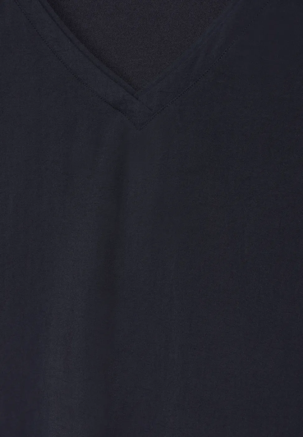 Shirt im Cupro Materialmix