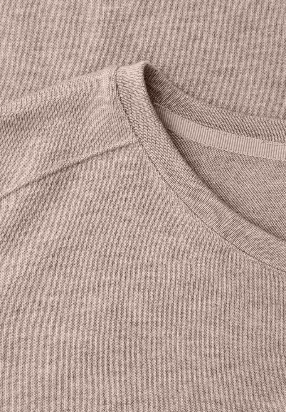Shirt im Melange-Look