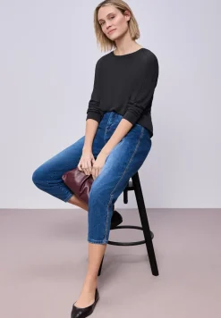 Shirt im Melange-Look