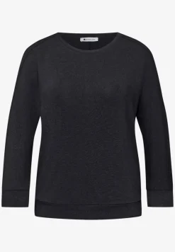 Shirt im Melange-Look