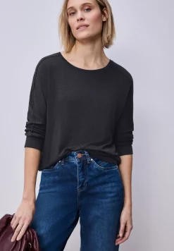 Shirt im Melange-Look