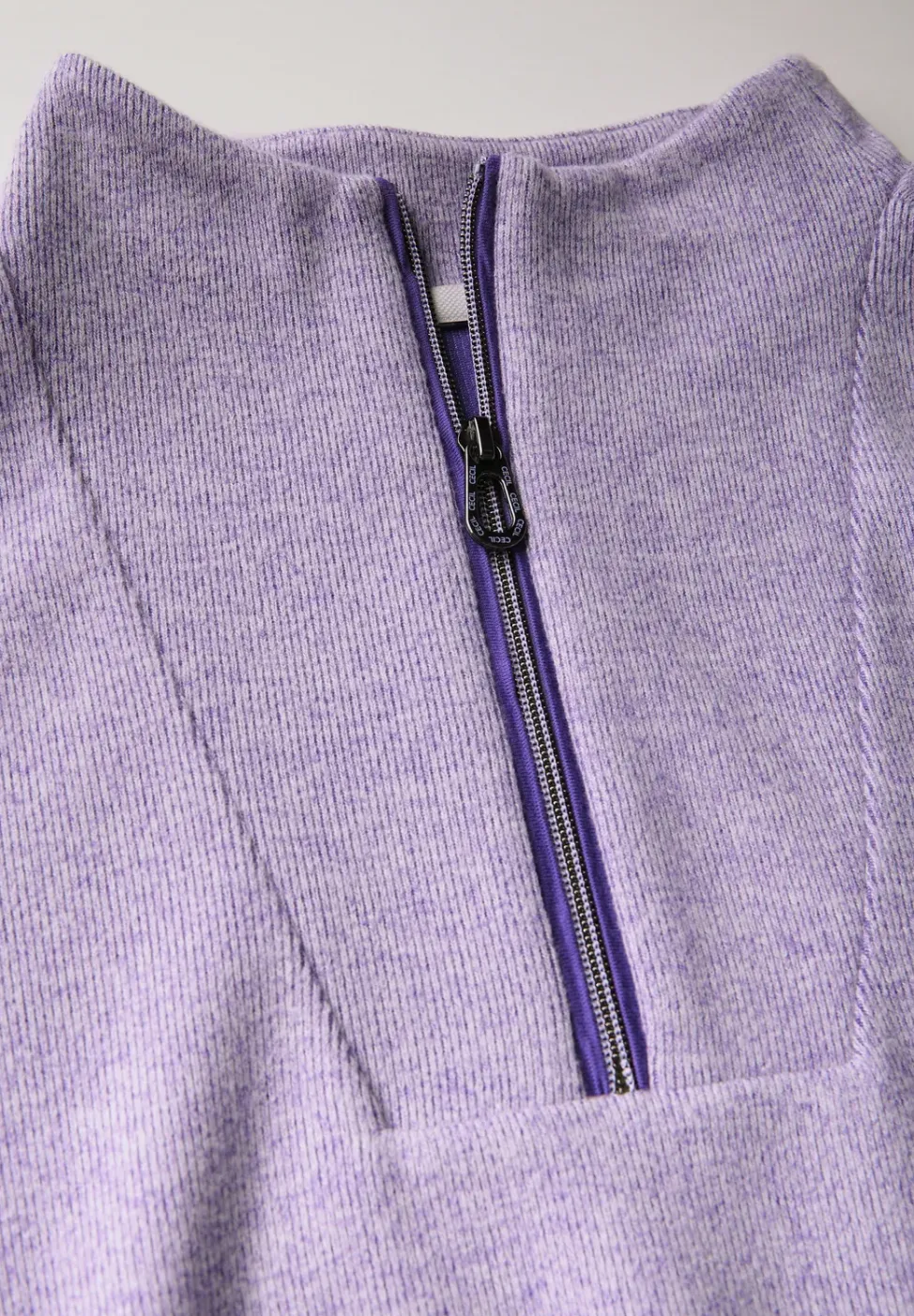 Shirt im Melange-Look