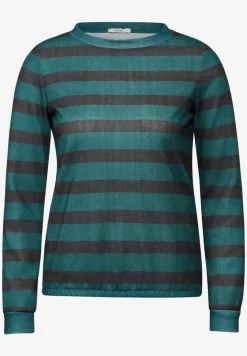 Shirt im Melange-Look