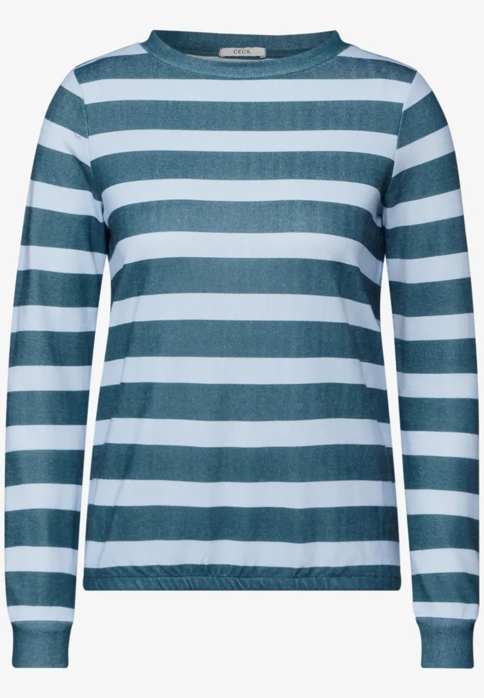 Shirt im Melange-Look