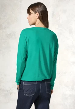 Shirt im Melange-Look