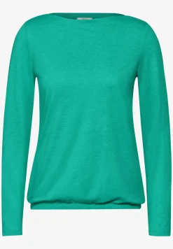 Shirt im Melange-Look