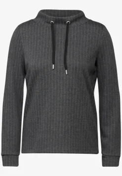 Shirt im Nadelstreifen-Look
