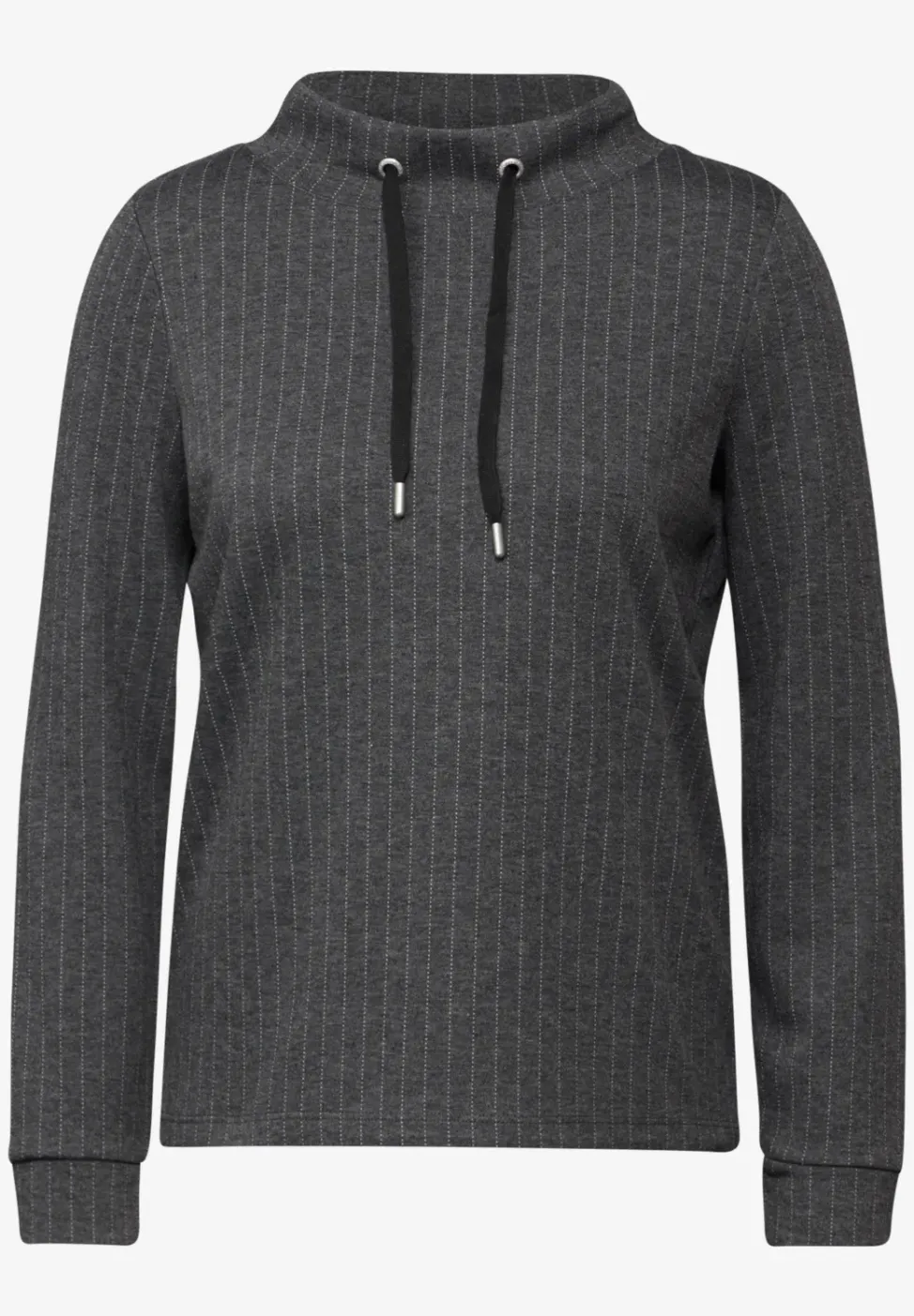 Shirt im Nadelstreifen-Look