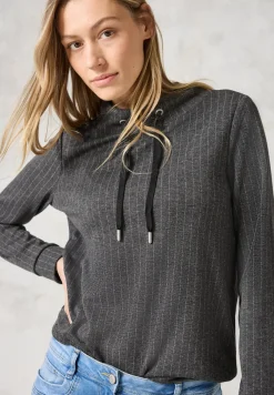 Shirt im Nadelstreifen-Look