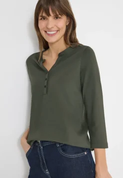 Shirt im Tunika-Look