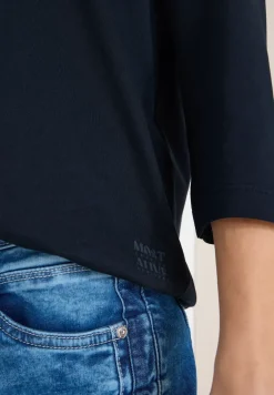 Shirt im Tunika-Look