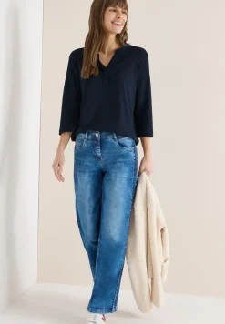 Shirt im Tunika-Look