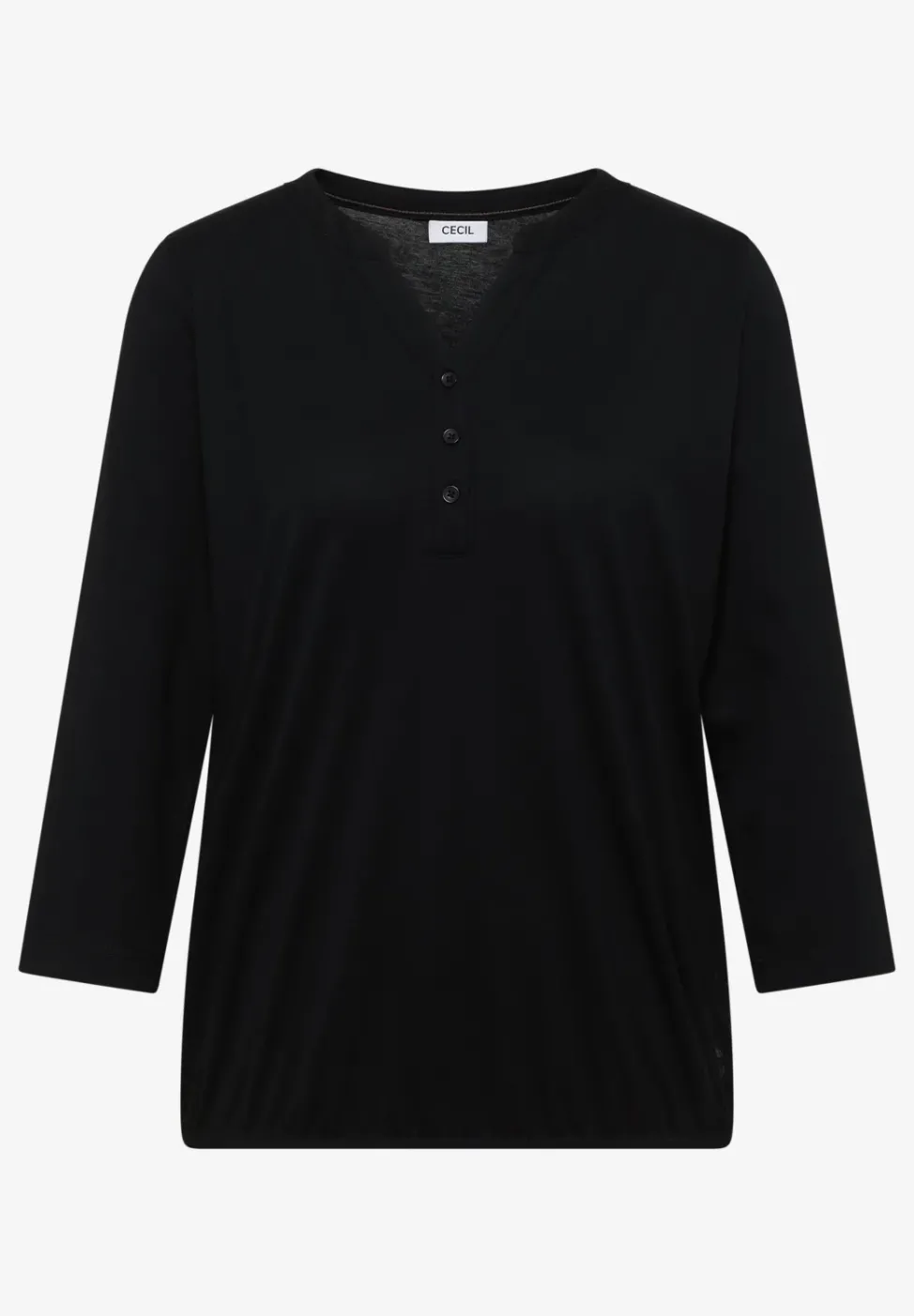 Shirt im Tunika-Look