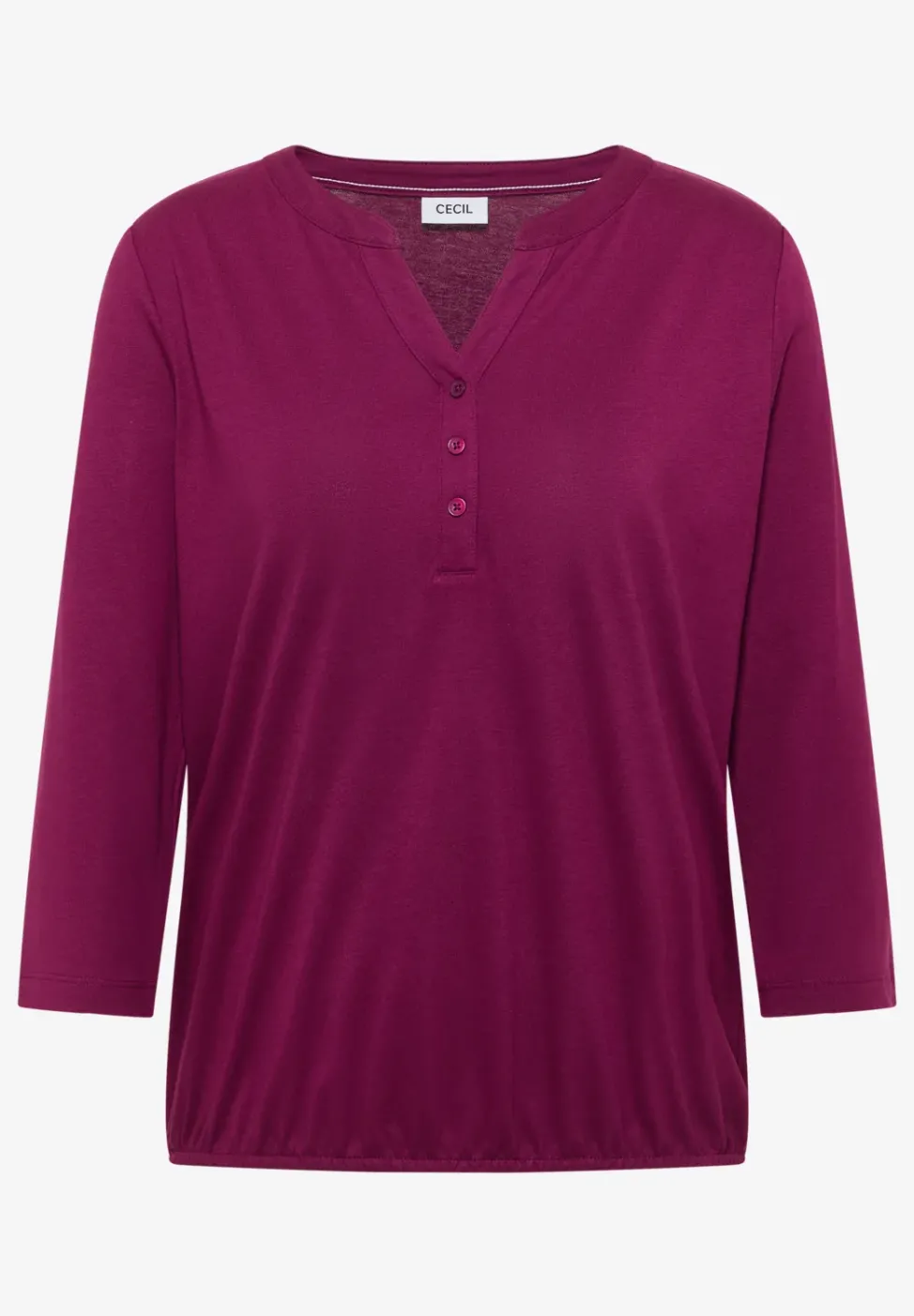 Shirt im Tunika-Look