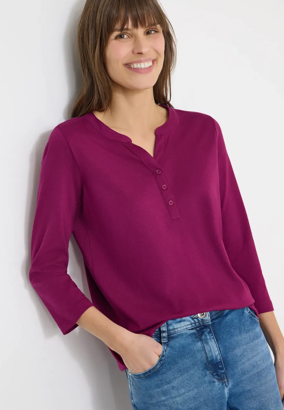 Shirt im Tunika-Look