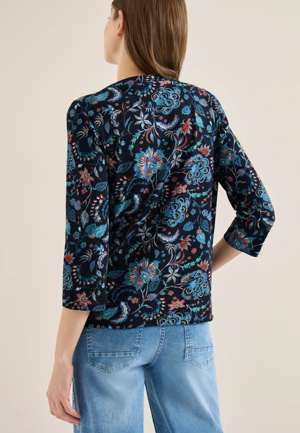 Shirt im Tunika-Look