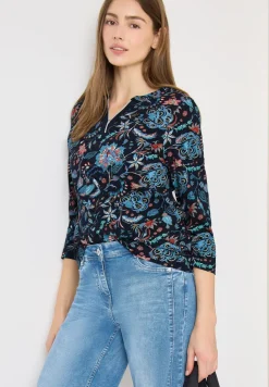 Shirt im Tunika-Look