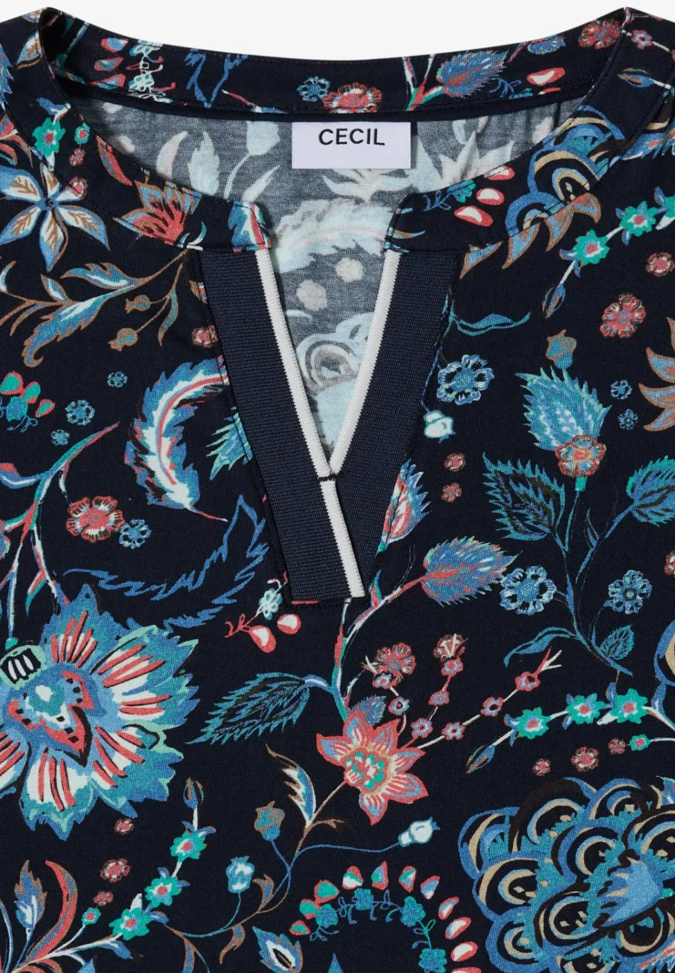 Shirt im Tunika-Look