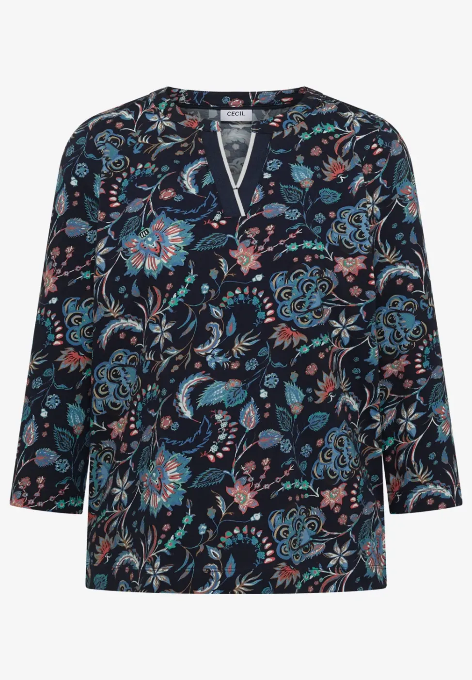 Shirt im Tunika-Look