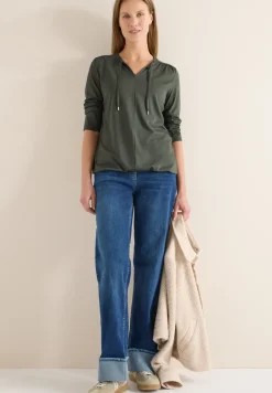 Shirt im Tunika-Look