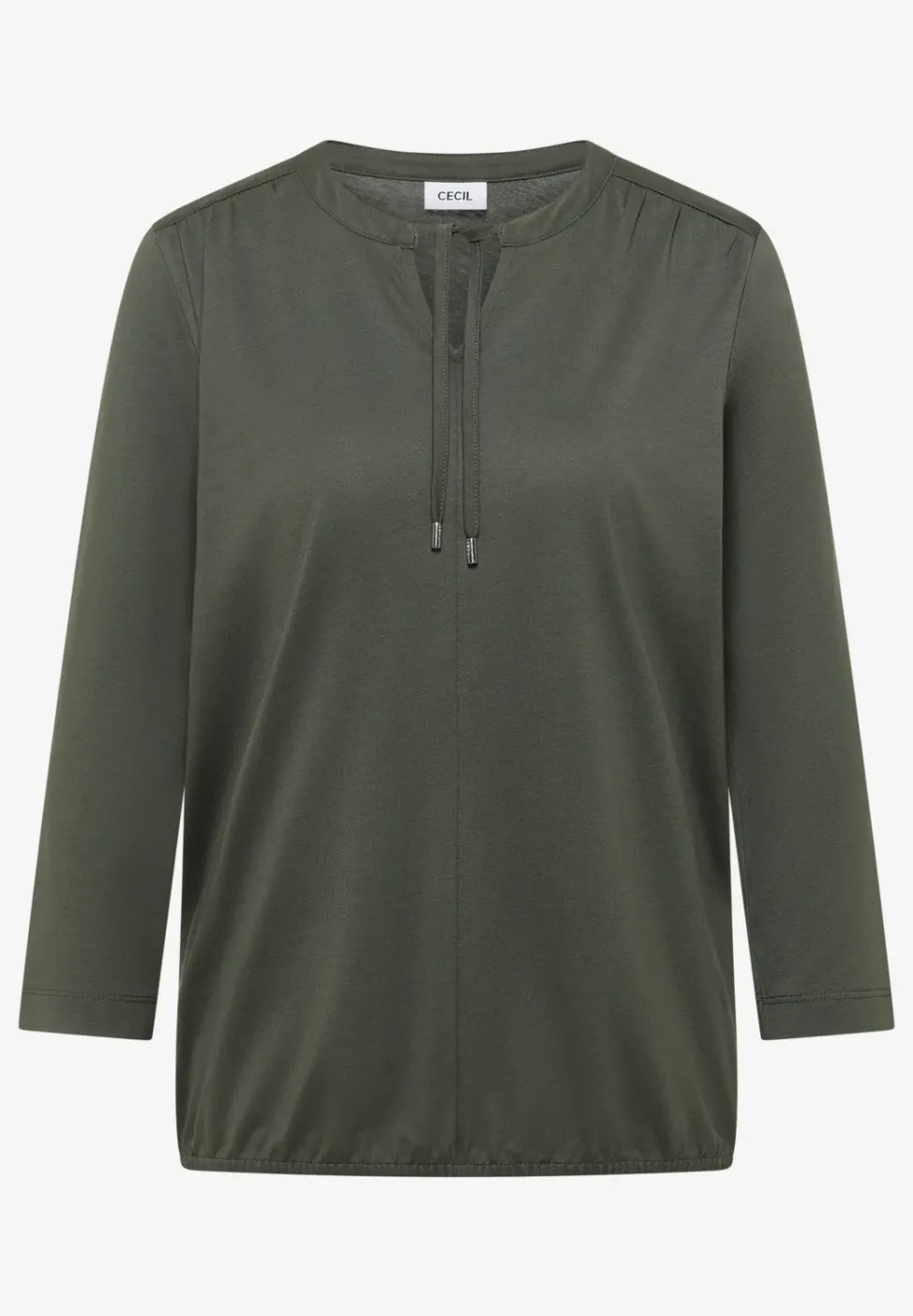 Shirt im Tunika-Look