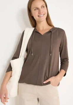 Shirt im Tunika-Look