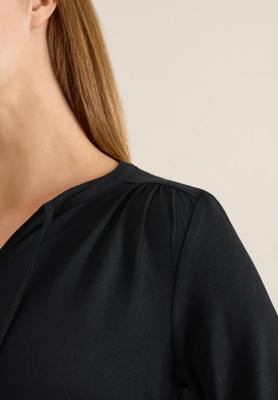 Shirt im Tunika-Look