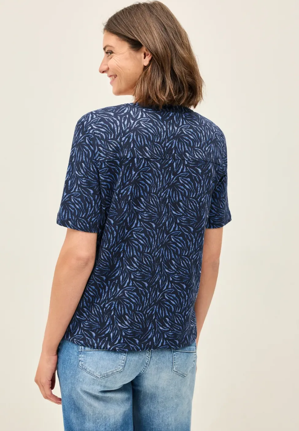 Shirt im Tunika-Look