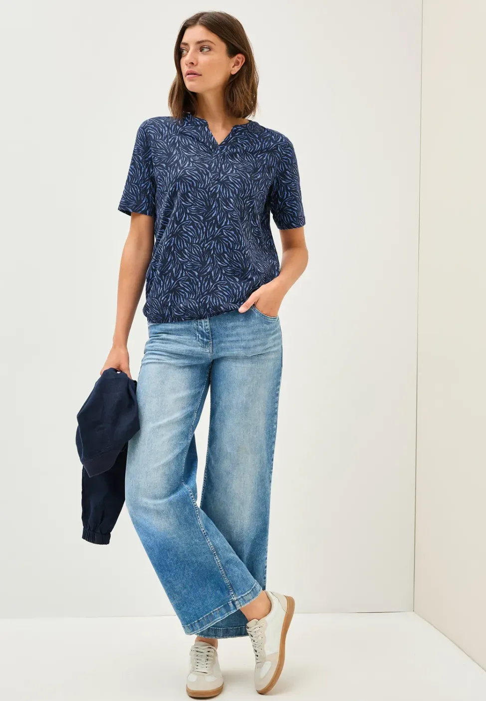 Shirt im Tunika-Look