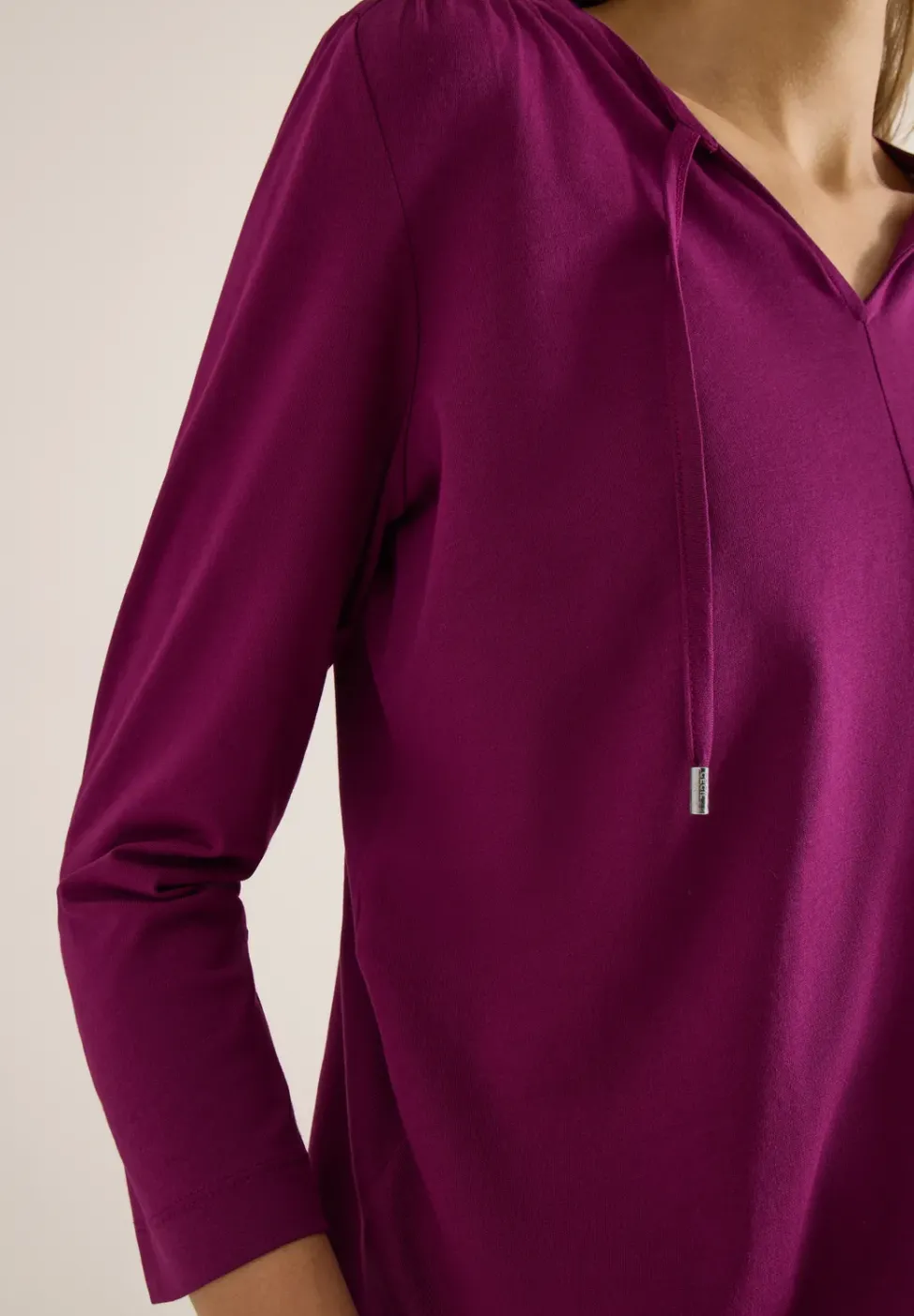 Shirt im Tunika-Look