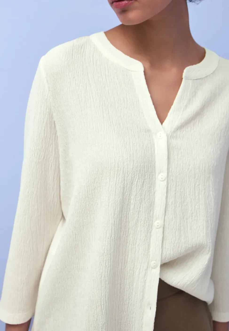 Shirt im Tunika-Look