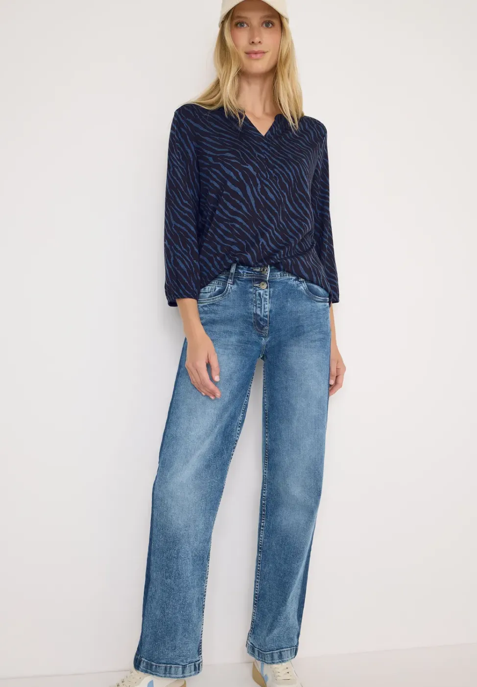 Shirt im Tunika-Look