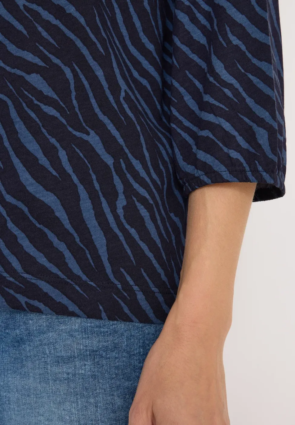 Shirt im Tunika-Look