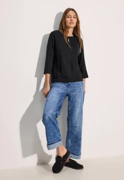 Shirt im Tunika-Look