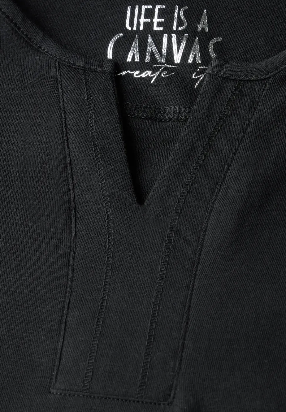 Shirt im Tunika-Look