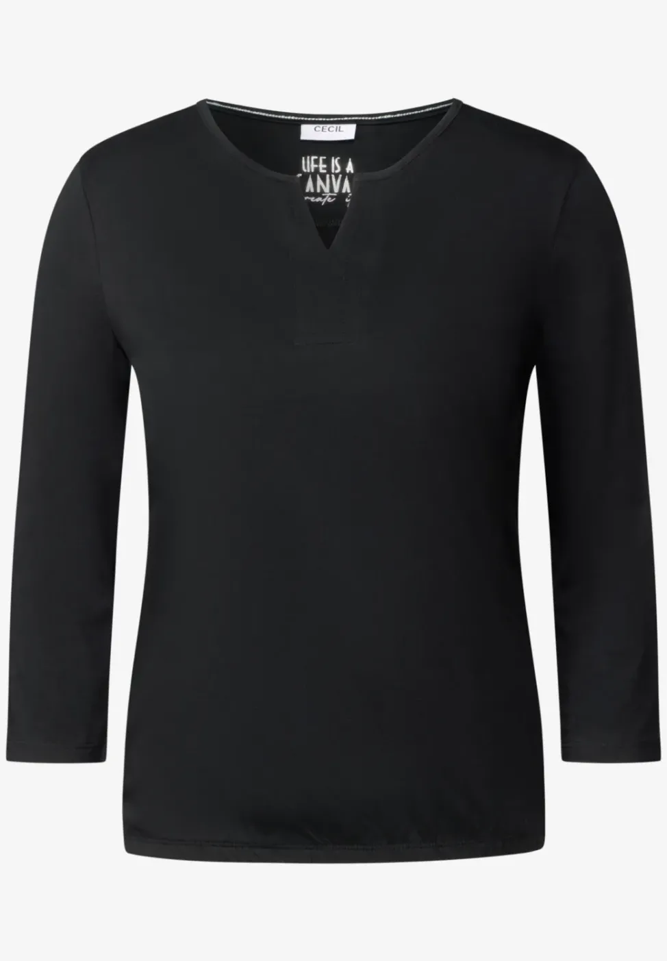 Shirt im Tunika-Look