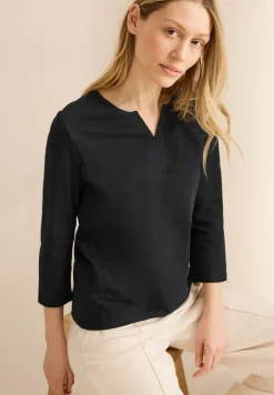 Shirt im Tunika-Look