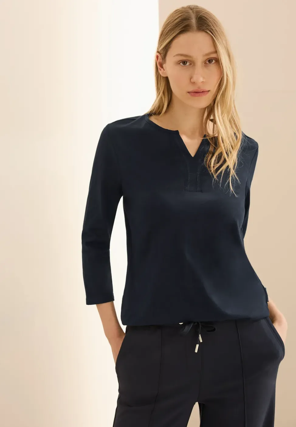 Shirt im Tunika-Look