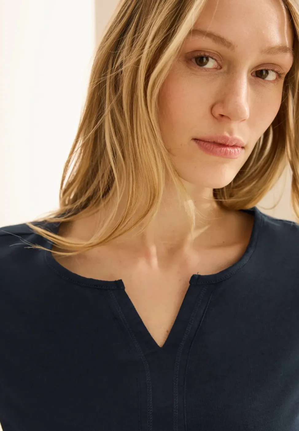 Shirt im Tunika-Look