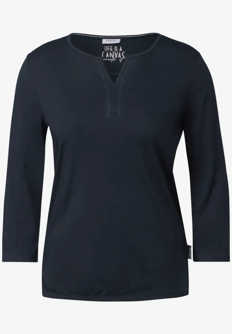 Shirt im Tunika-Look