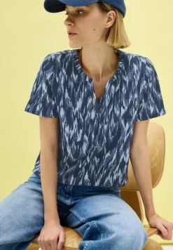 Shirt im Tunika-Look