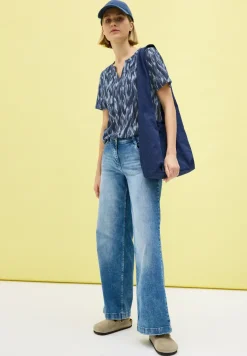 Shirt im Tunika-Look