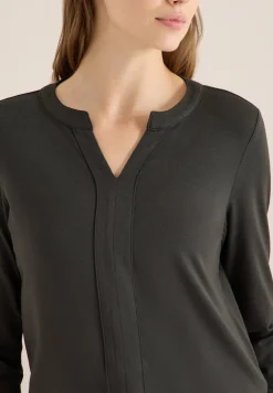 Shirt im Tunika-Look