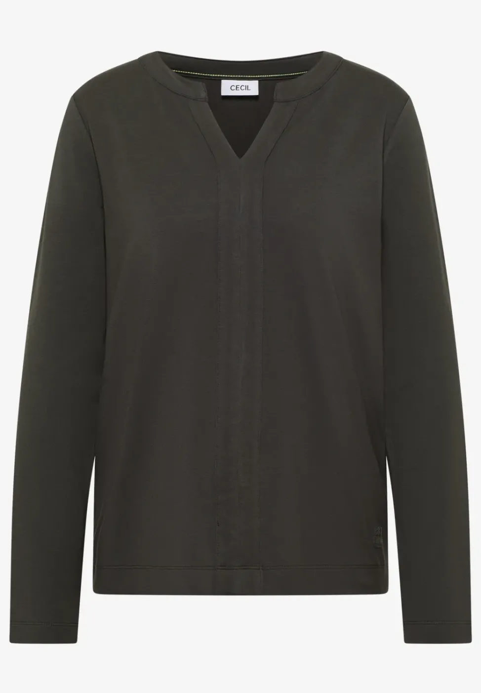 Shirt im Tunika-Look