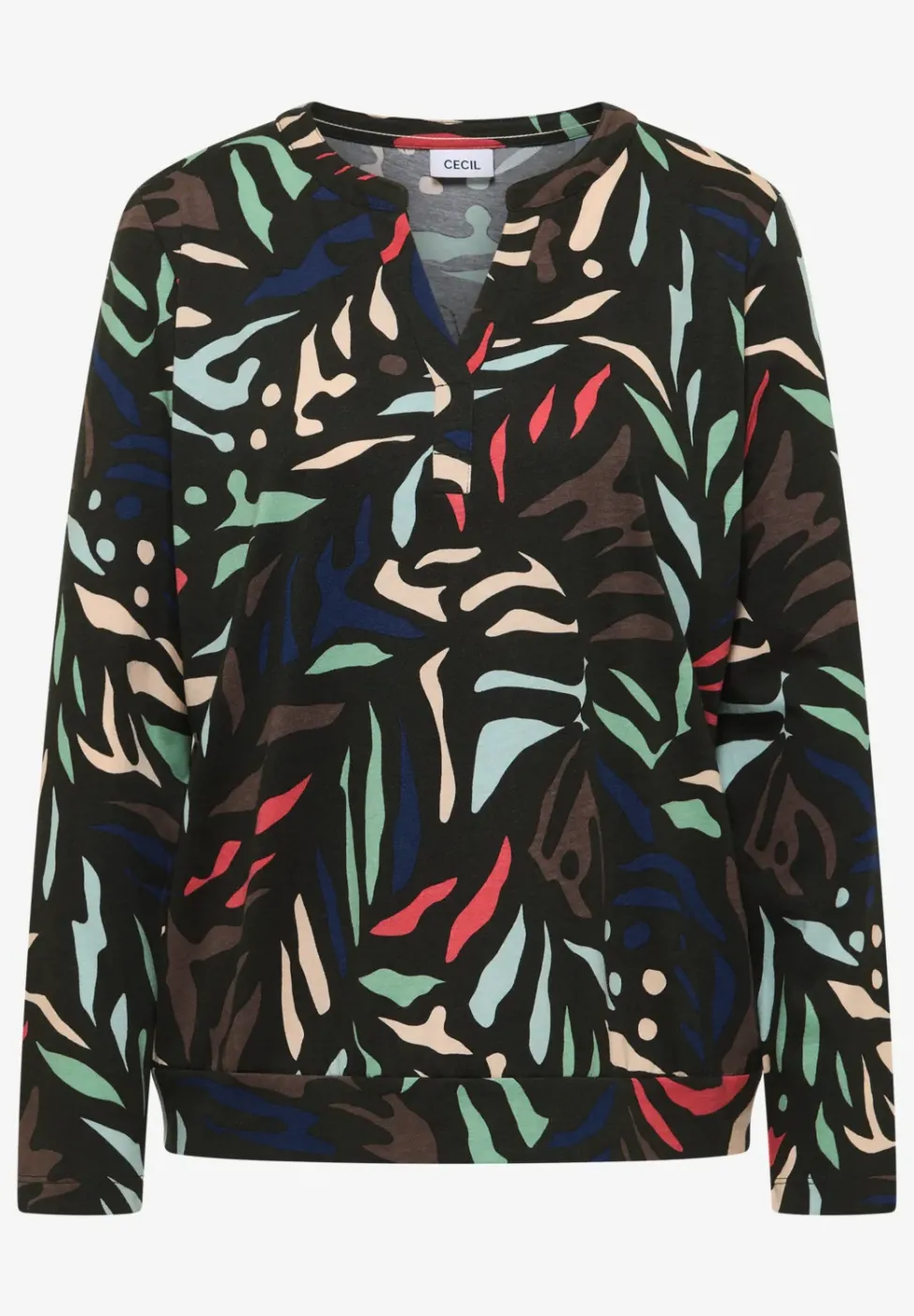 Shirt im Tunika-Look
