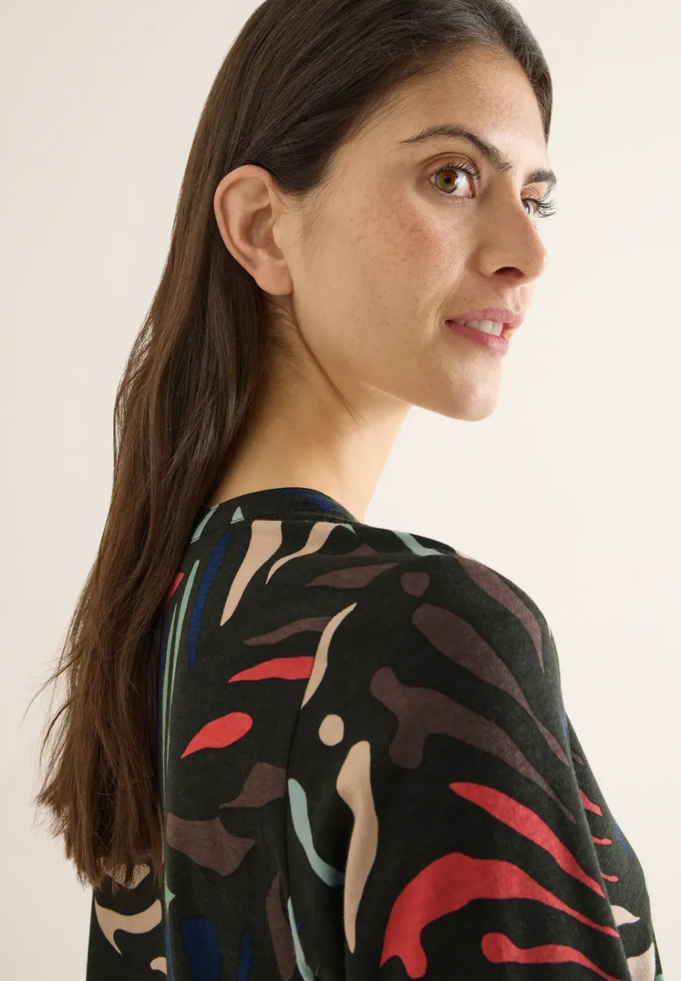 Shirt im Tunika-Look