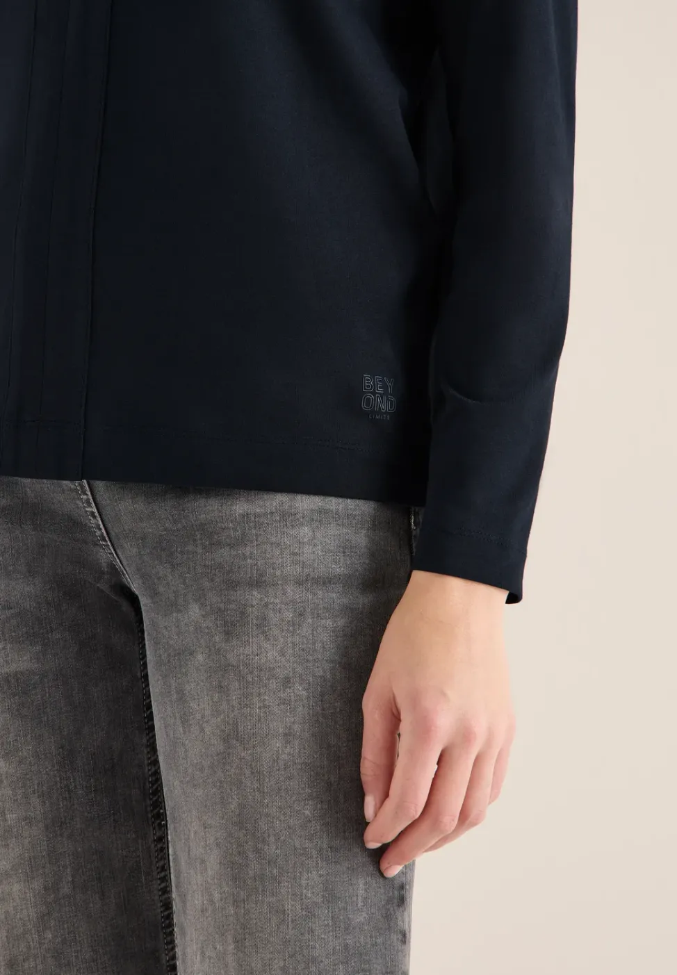 Shirt im Tunika-Look