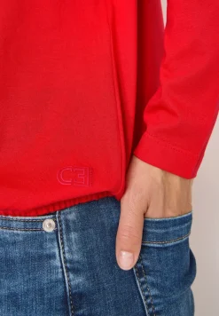Shirt im Tunika-Look