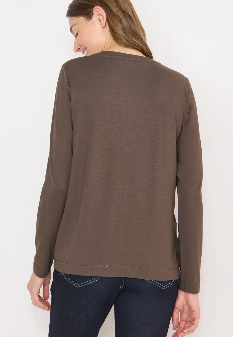 Shirt im Tunika-Look